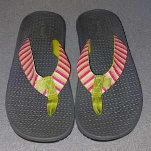 Custom size 9 Chaco flip flops